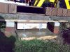 Treppenbau, das Fundament