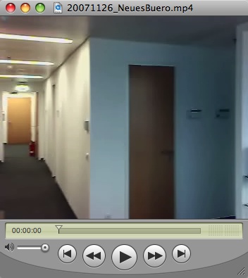 Video des Großraumbüros